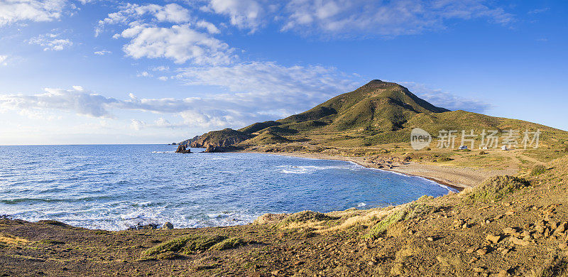 Playa de Piedra Galera, Cabo de Gata-Níjar自然保护区的海滩之一-西班牙